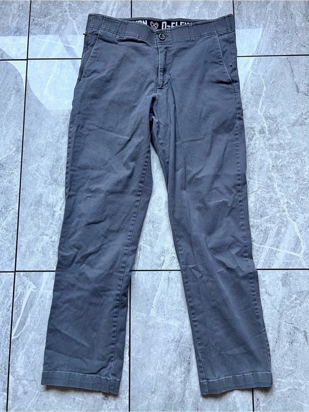 Dixxon Flannel Co D-Flexx Stretch Chino Pants Men's Workwear Slate Gray 34x32